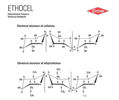 ETHOCEL™ 的分子結構